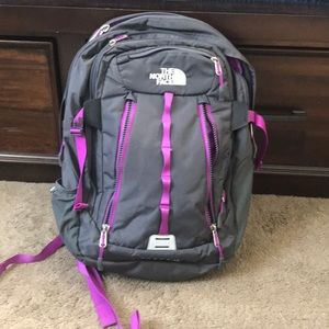 North face backpack